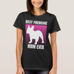 Französische Mama je Französisch Bulldog Französis T-Shirt