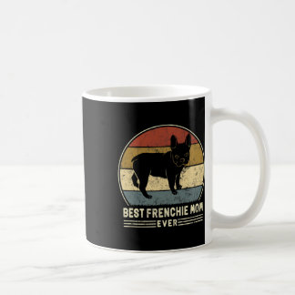 Französische Mama je Retro Französischer Bulldog-H Kaffeetasse