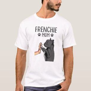 Französische Mama Niedlicher Bulldog Dog Mama Fun T-Shirt