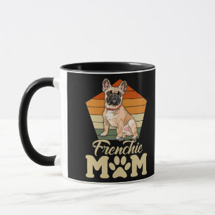 Französische Mama Niedlicher französischer Bulldog Tasse