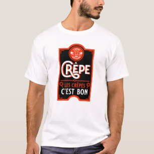 Französische Pfannkuchen T-Shirt