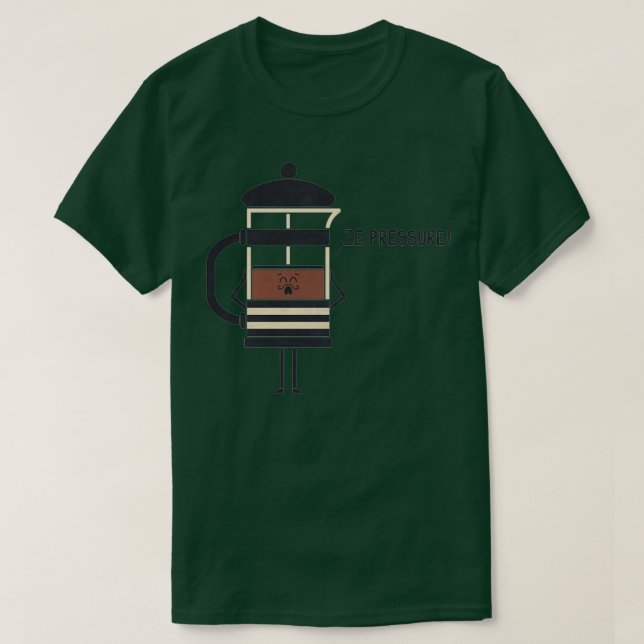 Französische Presse 3 T-Shirt (Design vorne)