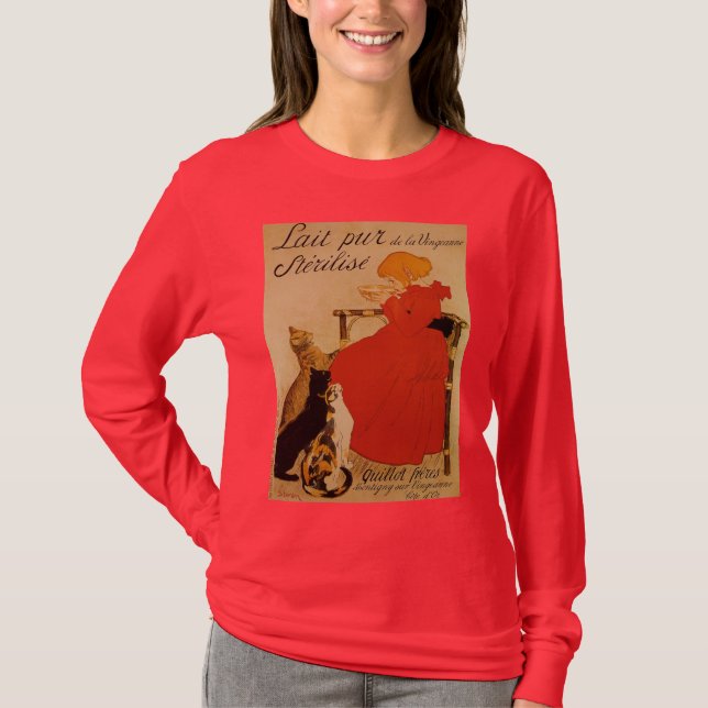 Französische reine Milch von Vineanne T-Shirt (Vorderseite)