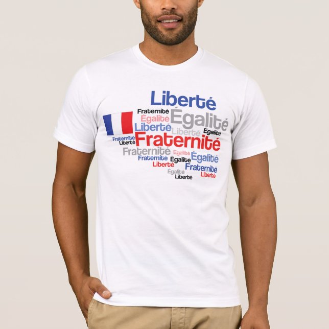 Französische Revolution - Liberté, Égalité, T-Shirt (Vorderseite)