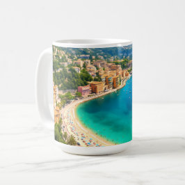 Französische Riviera Bay Kaffeetasse