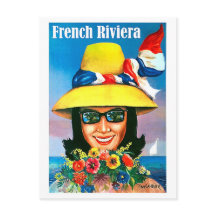 Französische Riviera, Sonnenbrille Frau mit gelbem