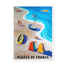 Französische Riviera, Strandbesucher, Fischerboote