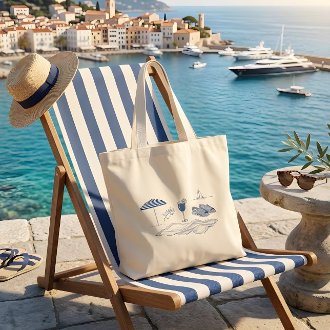 Französische Riviera-Tasche Jumbo Stoffbeutel (Von Creator hochgeladen)