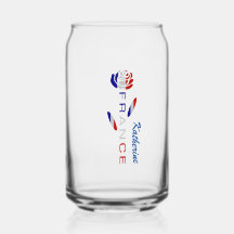 Französische Rose Personalisiert groß