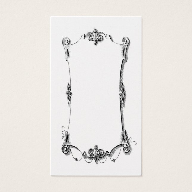 Französische Scrolling-Karte (Vorderseite)