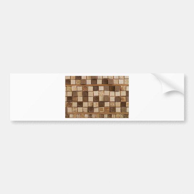 Französische Seife Autoaufkleber (Vorne)