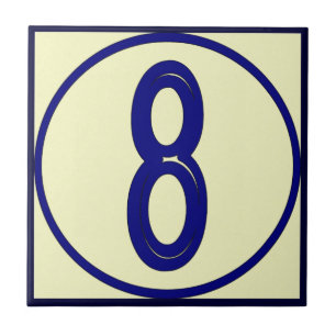 Französische Stilnummer 8 Fliese