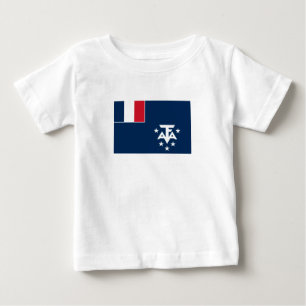 Französische Süd- und Antarktisgebiete Baby T-shirt