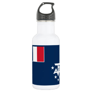 Französische Süd- und Antarktisgebiete Edelstahlflasche
