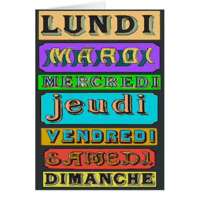 Französische Tage (Vorne)