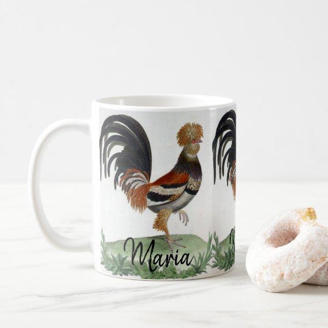 Französische Tasse (Mit Donut)