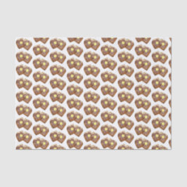 Französische Toast Butter und Syrup Diner Frühstüc Seidenpapier