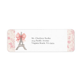 Französische Toile Paris Rücksendeadresse