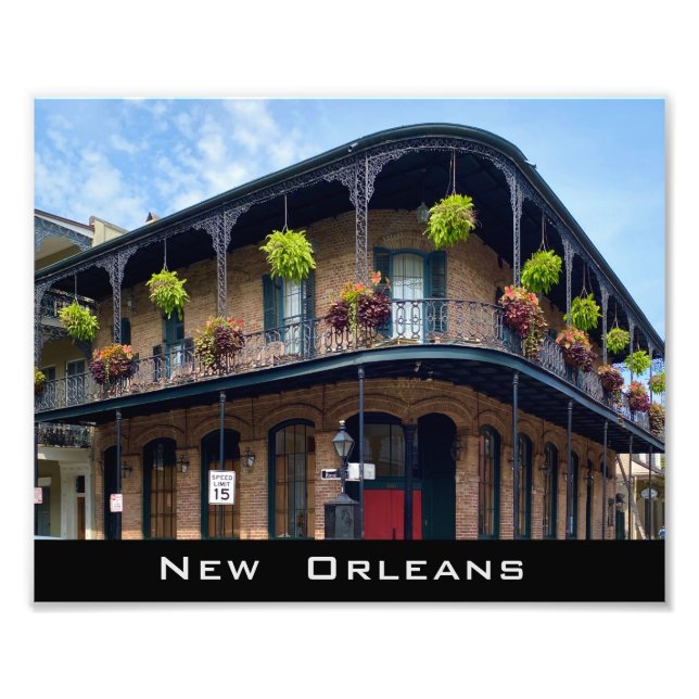 Französische Viertel New Orleans Fotodruck (Vorne)