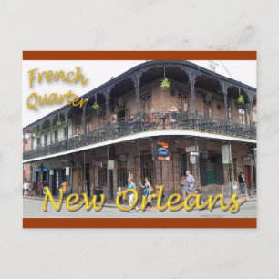 Französische Viertel New Orleans Postkarte