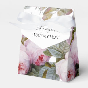 Französische Vintage Rose Gefälligkeitsbox Geschenkschachtel