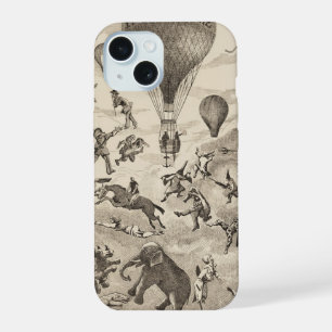 Französische Werbung für Ballonhersteller iPhone 15 Hülle