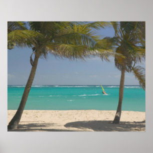 Französische Westindischen Inseln, Guadeloupe, Mar Poster