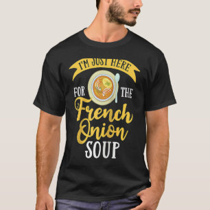 Französische Zwiebelsuppen-Rezept-Mischung Schale  T-Shirt