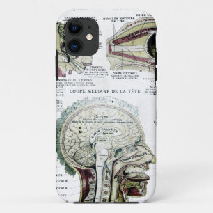 Französischer Anatomie Case-Mate Koffer iPhone Hülle