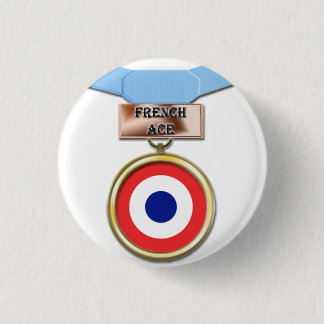 Französischer Asmedaillenknopf Button