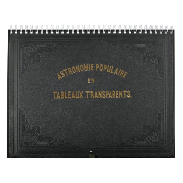 Französischer Astronomie-Kalender Kalender (Titelbild)