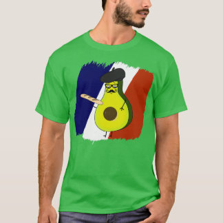 Französischer Avocado T-Shirt
