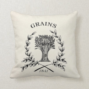 Französischer Bauernhof Vintage Kranzwäsche Imit Kissen