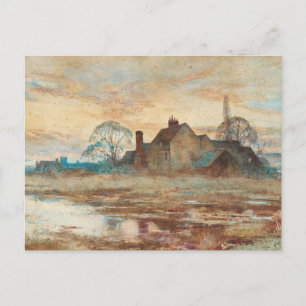 Französischer Bauernhof von Julia Beck Postkarte