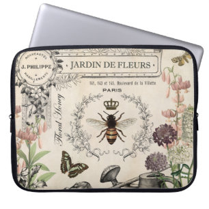 FRANZÖSISCHER BIENEN-GARTEN LAPTOPSCHUTZHÜLLE
