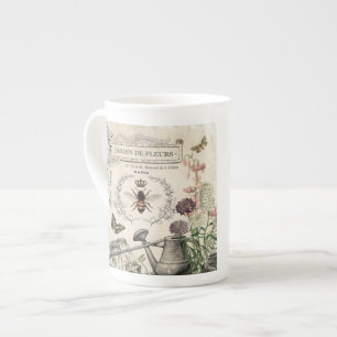 Französischer Bienengarten Prozellantasse