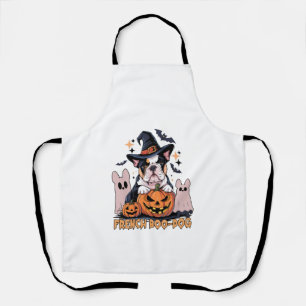 Französischer Boo Hund Süßer Franzose Halloween Ge Schürze