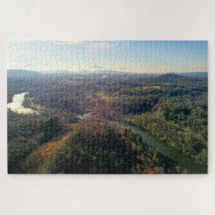 Französischer Broad River, Asheville, North Carol Puzzle