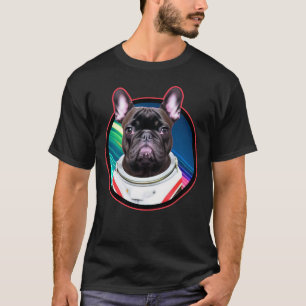 Französischer Bulldog Astronauten Weltraumfreunde T-Shirt