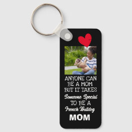 Französischer Bulldog ...Beste Mama für kundenspez Schlüsselanhänger