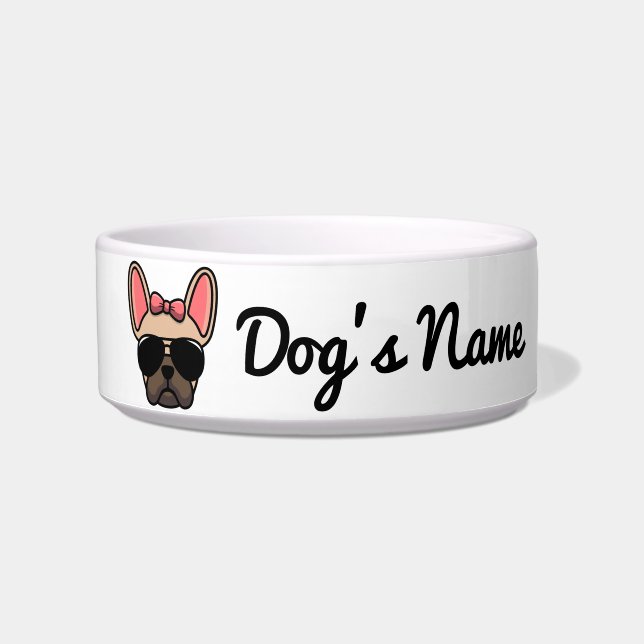 Französischer Bulldog Bowl Napf (Vorderseite)