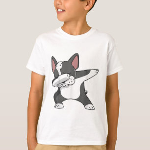 Französischer Bulldog-Dabbing-Tanz für Hunde-Mama T-Shirt