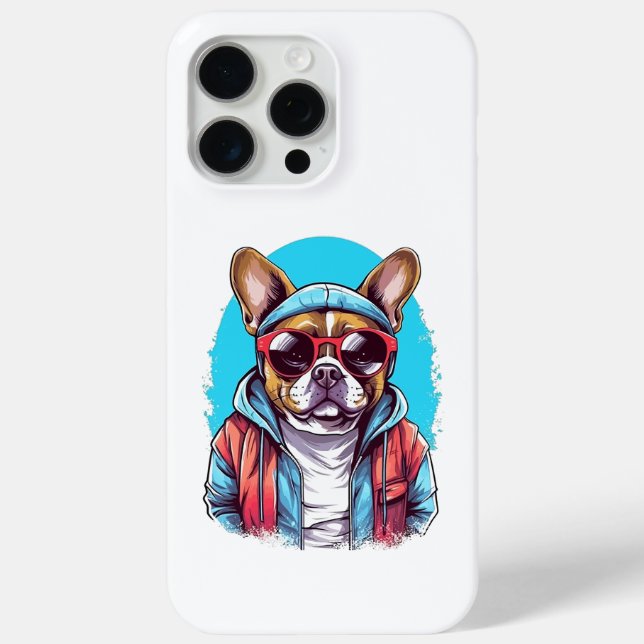 Französischer Bulldog Dog Case-Mate iPhone Hülle (Rückseite)
