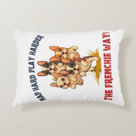 Französischer Bulldog Dog Dekokissen