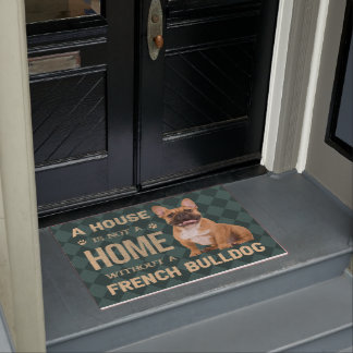 Französischer Bulldog-Doormat, französische Bulldo Fußmatte
