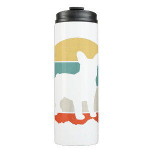 Französischer Bulldog Frenchie Mama Women Dog Love Thermosbecher