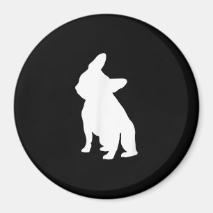 Französischer Bulldog Head Tilt Apparel, französis Magnet