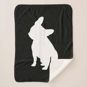 Französischer Bulldog Head Tilt Apparel, französis Sherpadecke