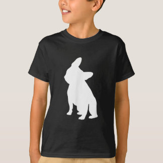 Französischer Bulldog Head Tilt Apparel, französis T-Shirt