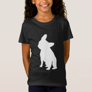 Französischer Bulldog Head Tilt Apparel, französis T-Shirt